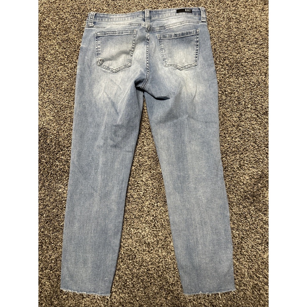 Kut from the Kloth Light Wash Ankle Jeans - Picture 3 of 6